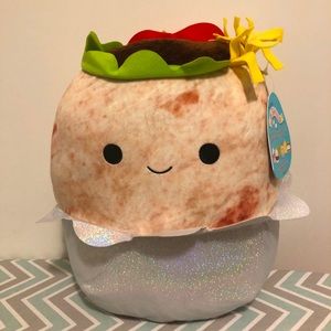12” Bernardo the Burrito Squishmallow BNWT